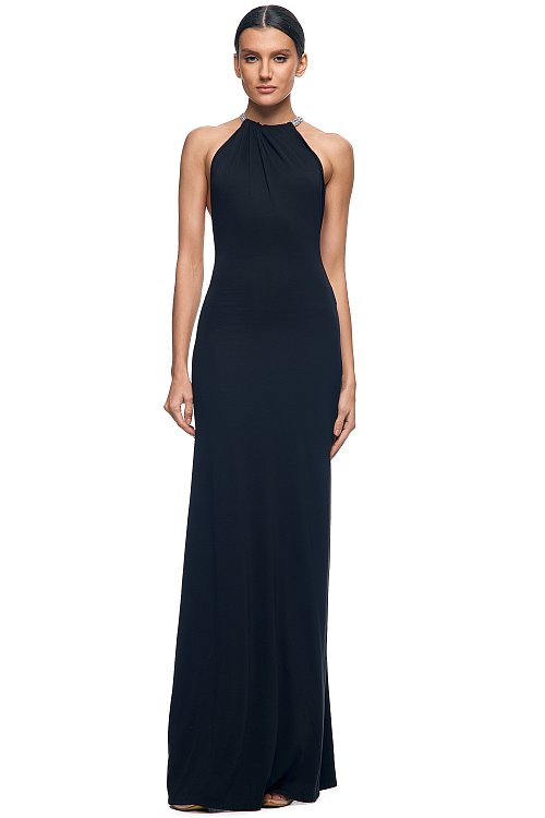 ПЛАТЬЕ NYMPH SILVER С ОТКРЫТОЙ СПИНОЙ