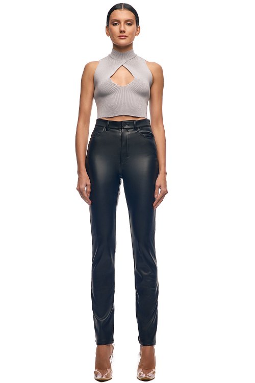 Джинсы из Эко-кожи