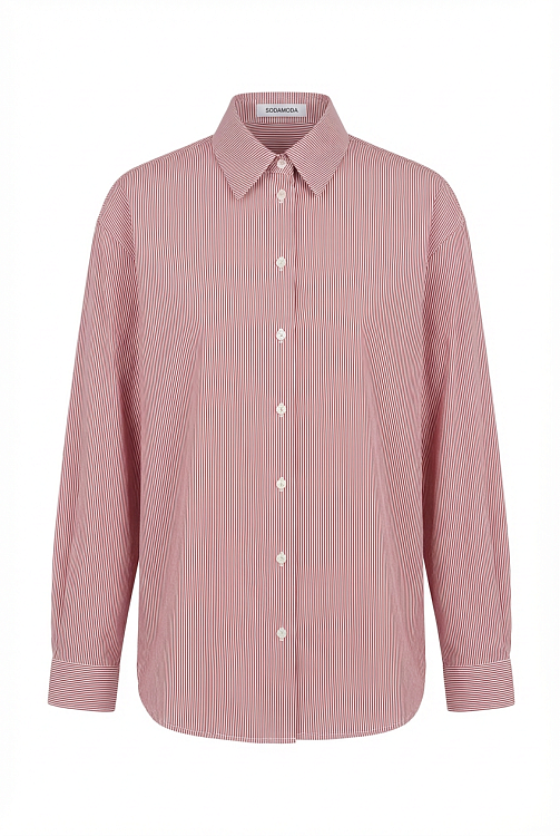 Рубашка оверсайз хлопок