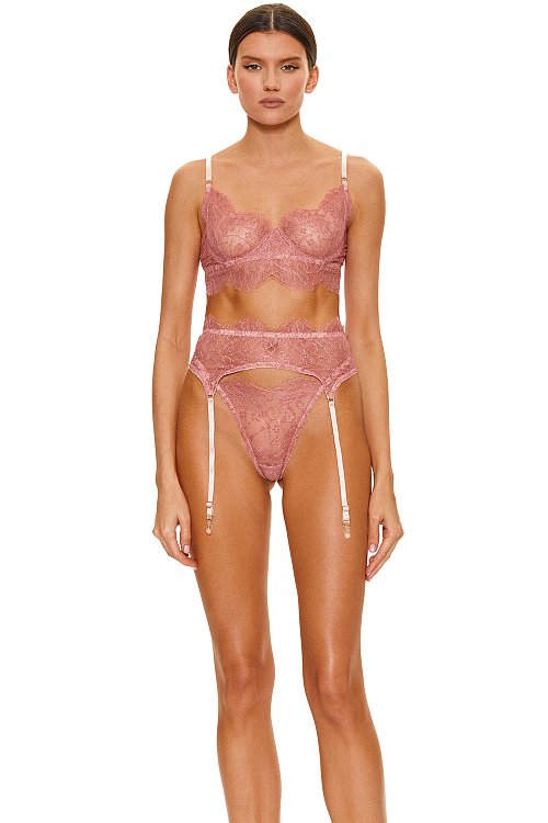 Кружевной пояс для чулок "Janine"