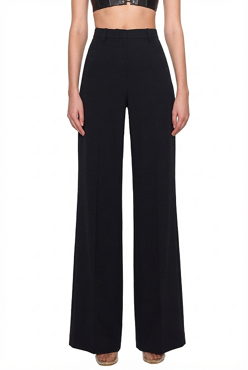 Брюки прямые с разрезами