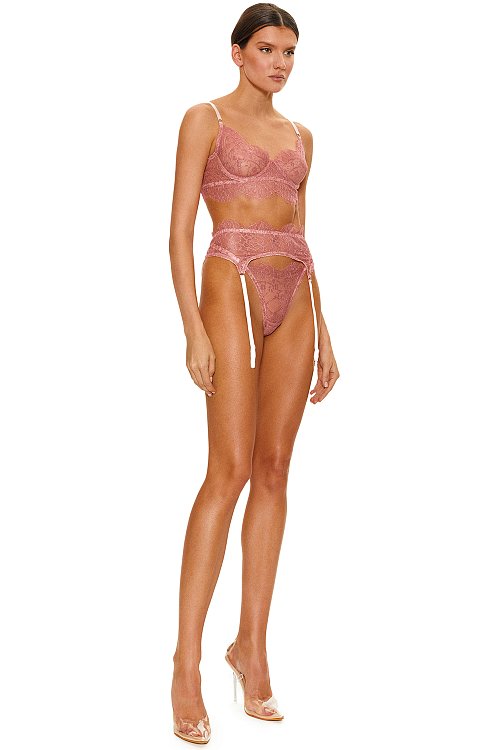 Кружевной пояс для чулок "Janine"