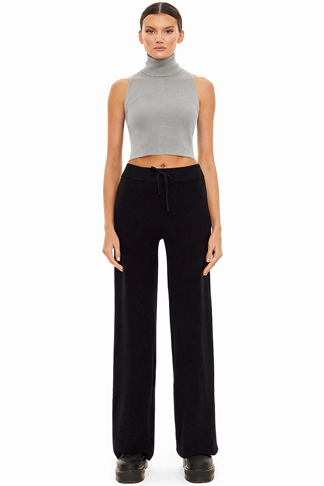 Топ с воротником