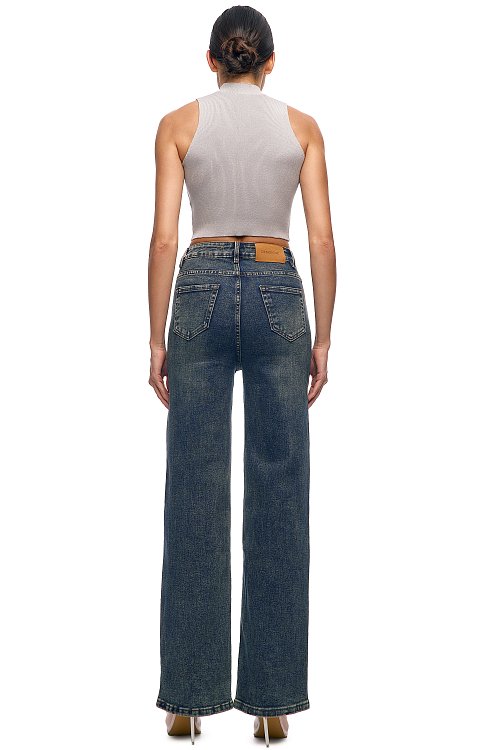 Джинсы прямые