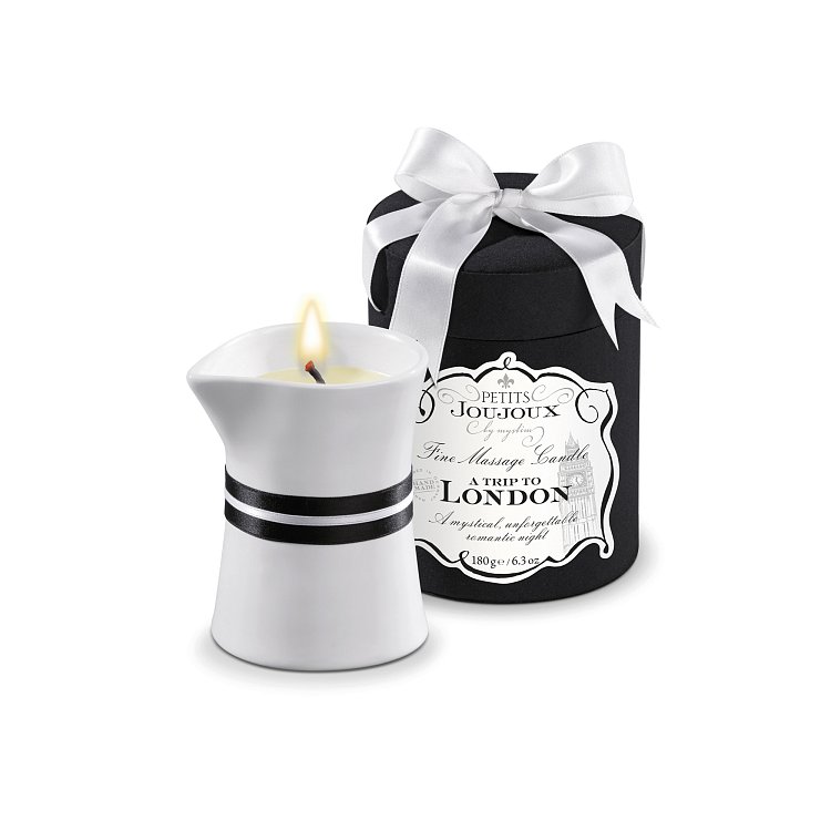 Массажная свеча Petits JouJoux London свежесть, 190 гр.