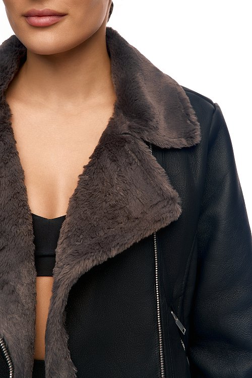 Куртка - косуха с мехом