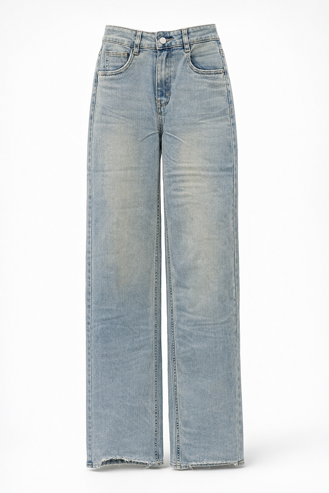 Джинсы прямые