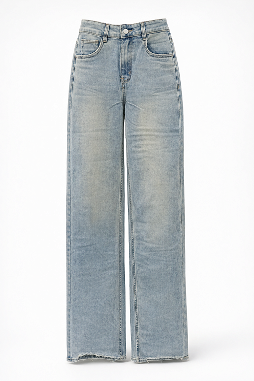 Джинсы прямые