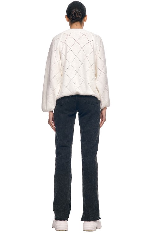 Джемпер ажурный