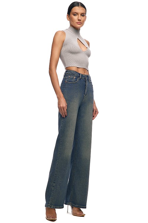 Джинсы прямые