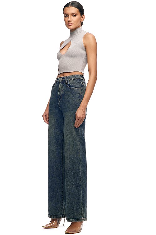 Джинсы прямые