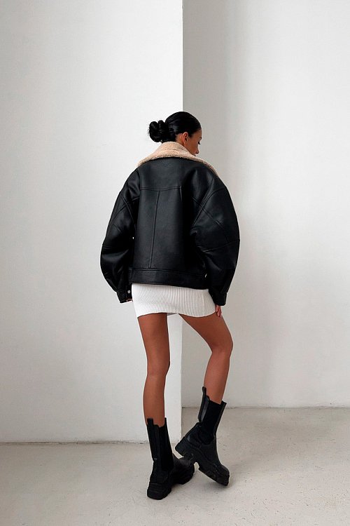 Куртка - косуха с мехом