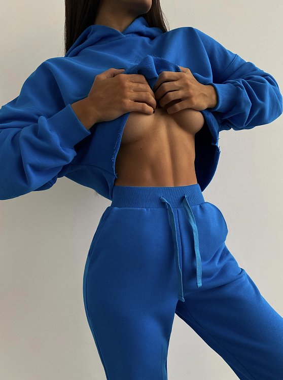 Худи укороченный